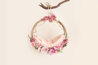 Lovely flower background for newborn baby, concept of newborn baby.